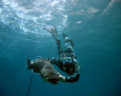 Подводная охота, рыбалка, занятие подводной охотой
